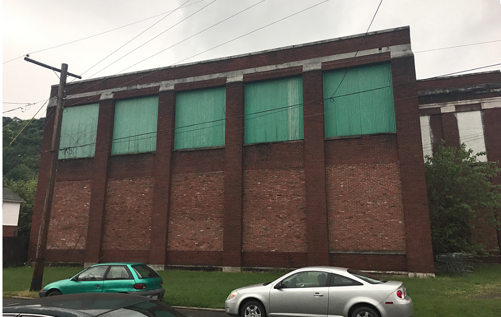 Street side of the form D&H warehouse.